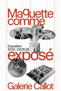 Maquette comme exposé